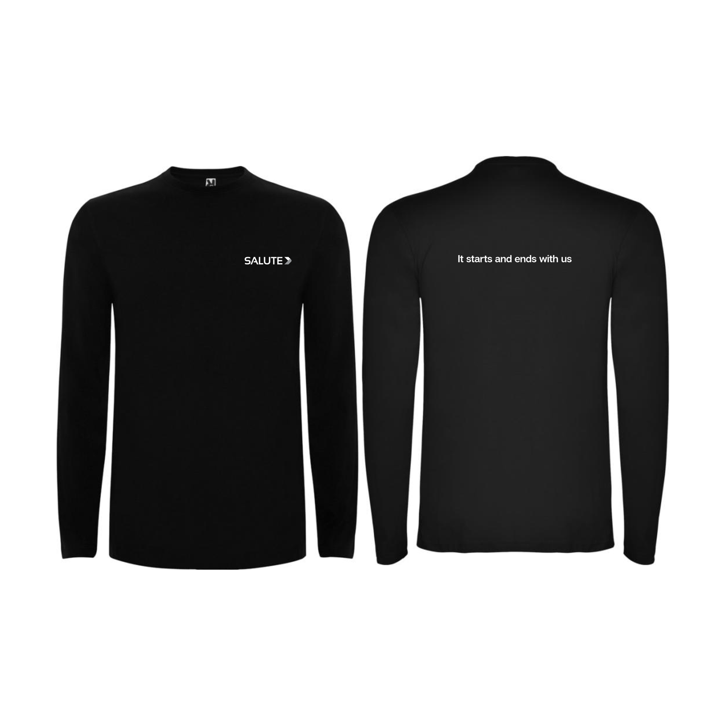 Long sleeve men's t-shirt - Salute