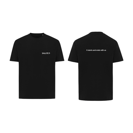 Recycled cotton t-shirt - Salute