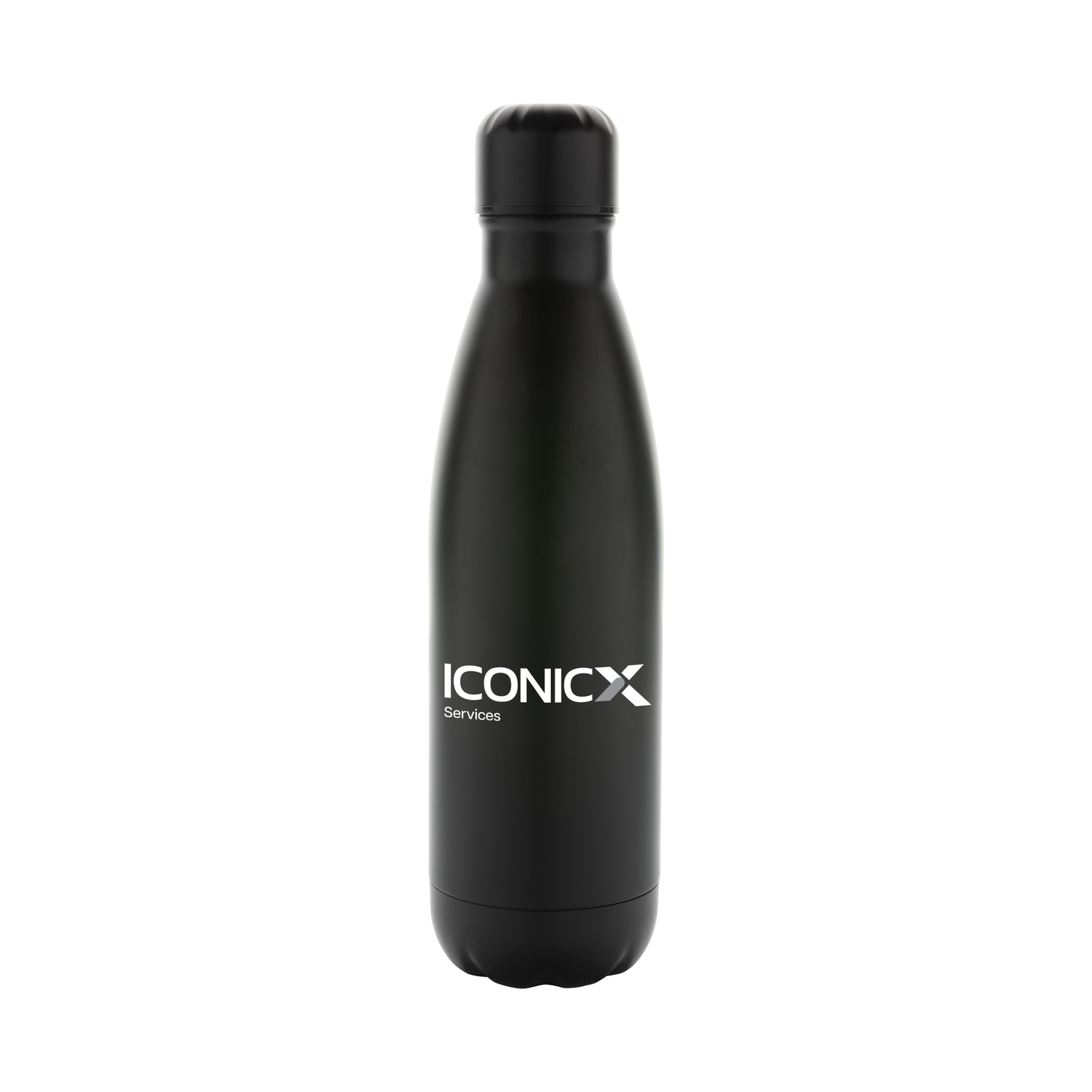 RCS certified re-steel single wall water bottle - Iconicx