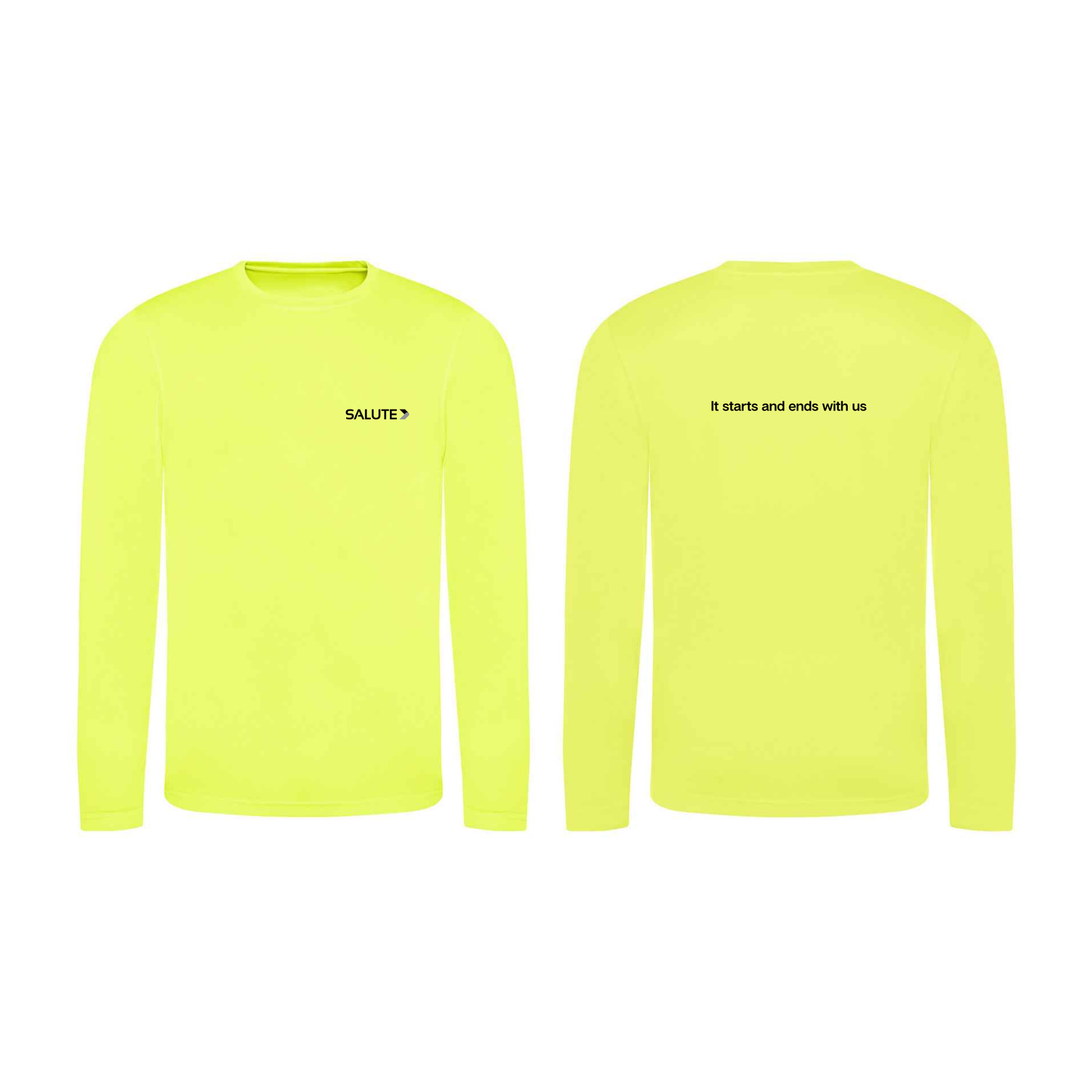 Long sleeve t-shirt - Safety Green