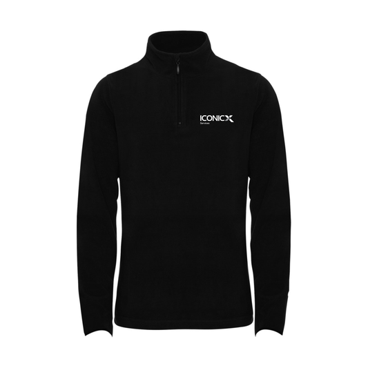 Woman's quarter zip fleece jacket - Iconicx
